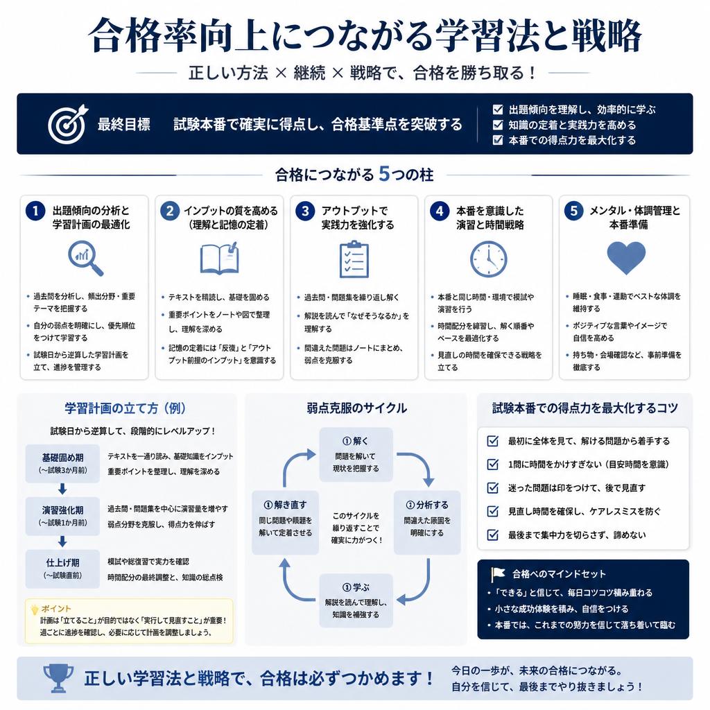 5. 合格率向上のための戦略
